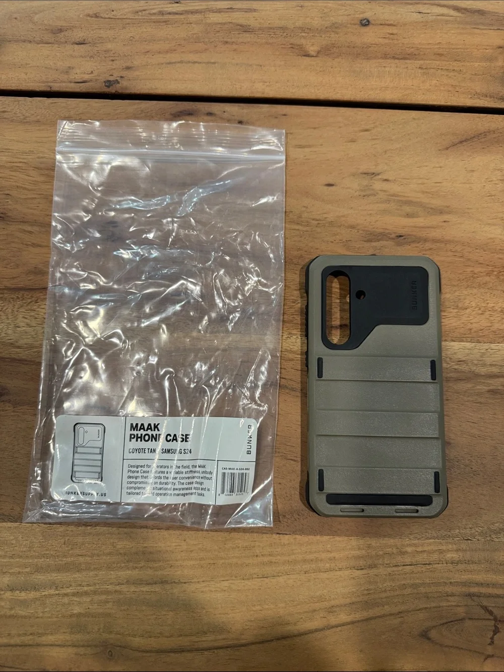 Phone Case for Samsung S24 — Coyote Tan